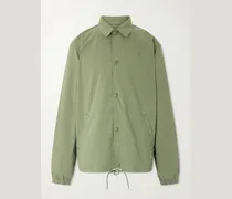 Blouson aus Seersucker aus einer Baumwollmischung mit Logostickerei