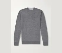 Wool and Cashmere-Blend Sweater