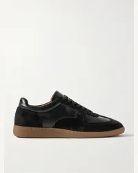 MR P. Ansel Sneakers aus Veloursleder und Leder Schwarz