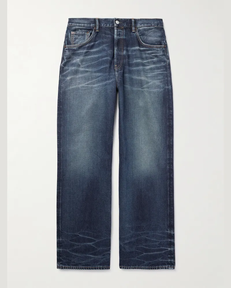 Acne Studios 2021M Straight-Leg Jeans Blue