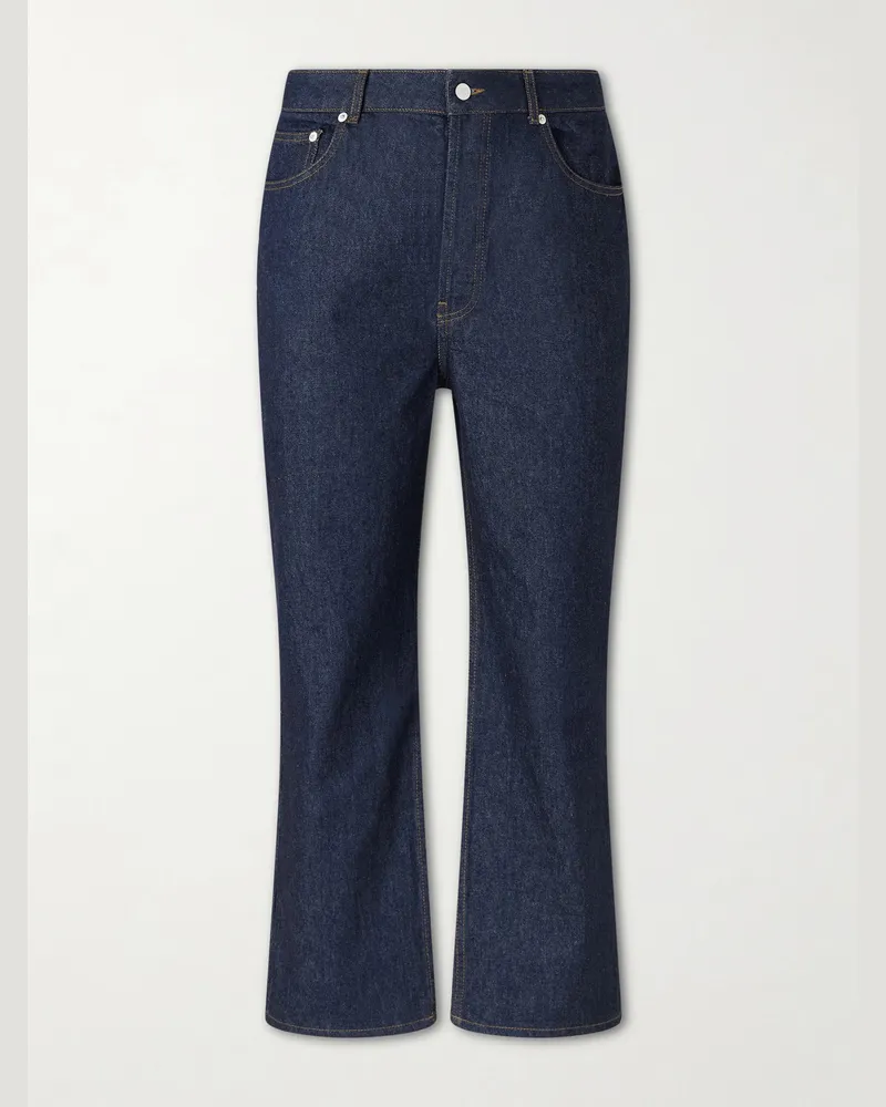 Officine Generale Straight-Leg Jeans Blue