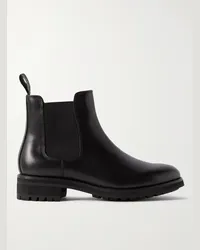 Ralph Lauren Bryson Chelsea Boots aus Leder Schwarz