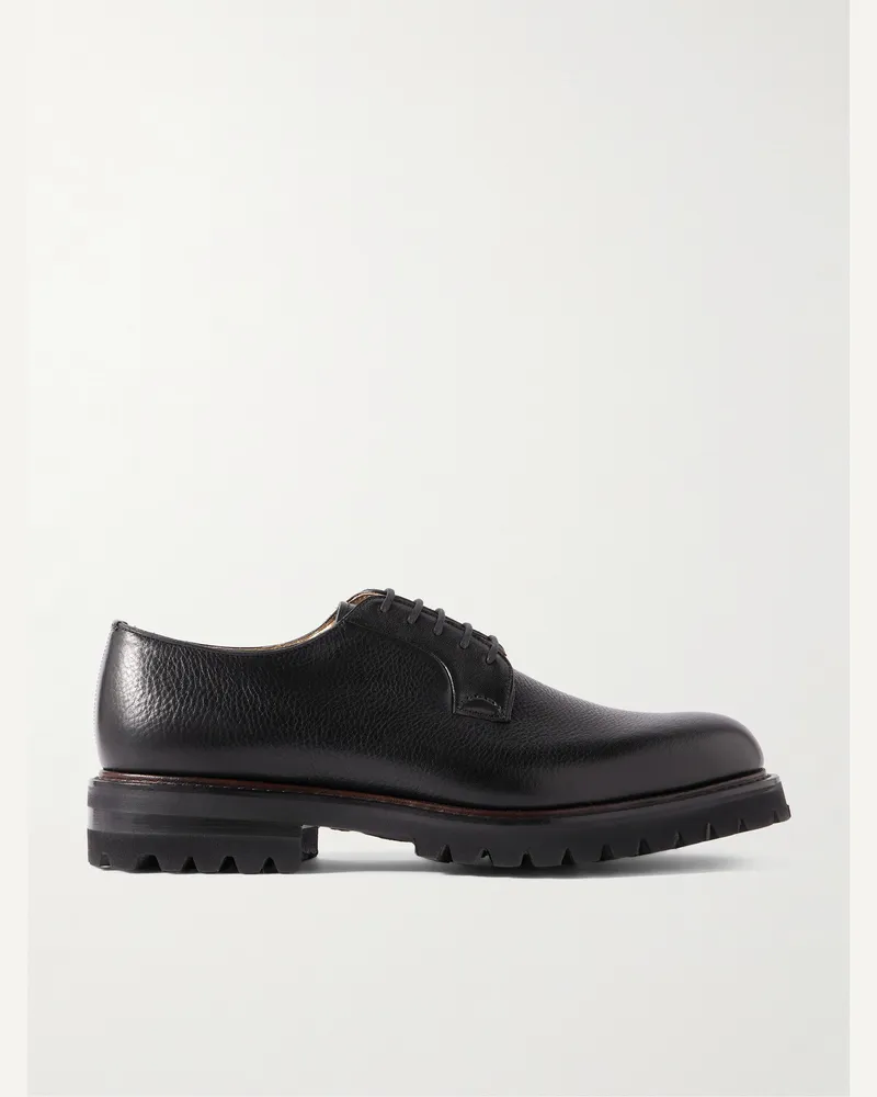 Church's Shannon Derby-Schuhe aus vollnarbigem Leder Schwarz