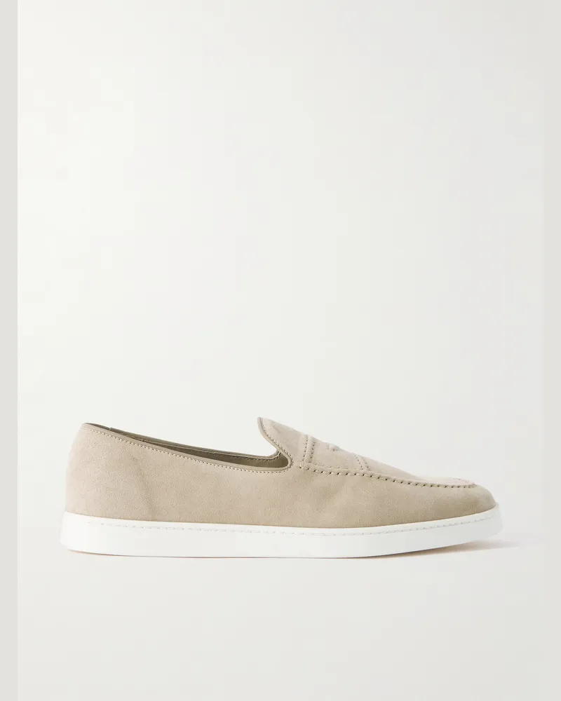 Church's Peebles Loafers aus Veloursleder Neutral