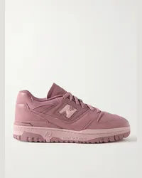 New Balance 550 Sneakers aus Leder Pink