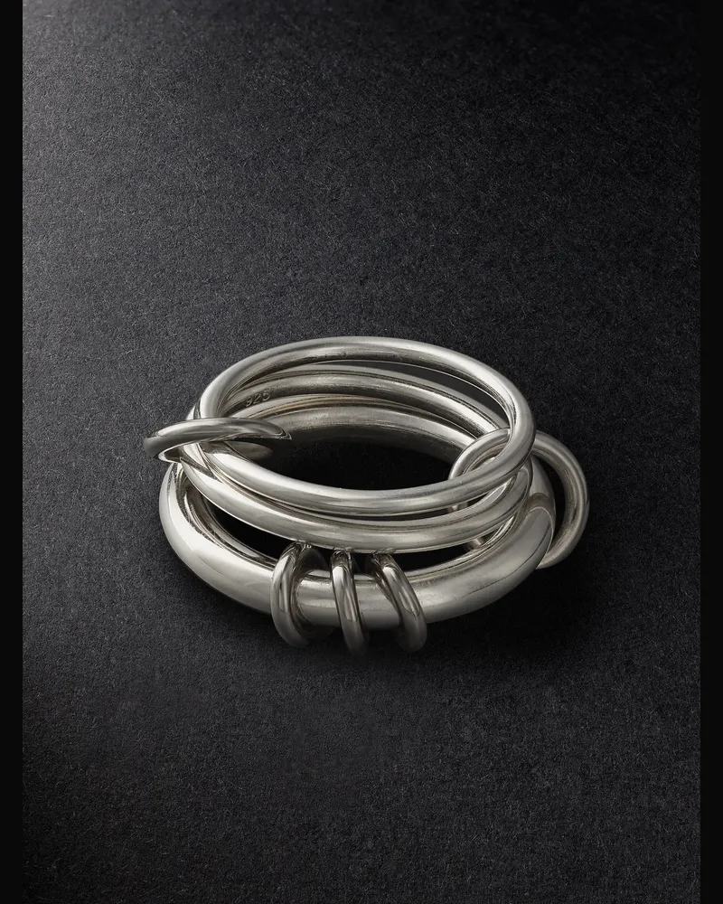Spinelli Kilcollin Orion Ring aus Silber und geschwärztem Gold Silber