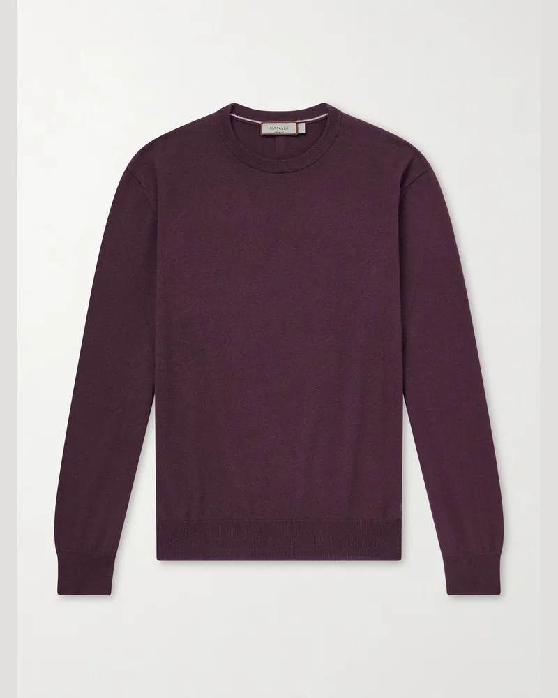 Canali Cashmere Sweater Brown