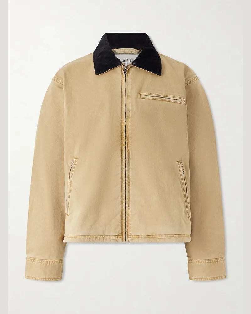 Corridor Utility Cotton-Blend Twill Jacket Neutrals