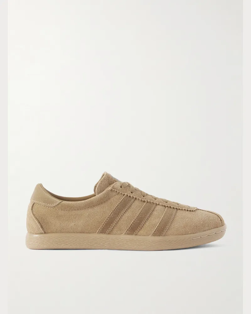 adidas Tobacco Gruen Sneakers aus Veloursleder Braun