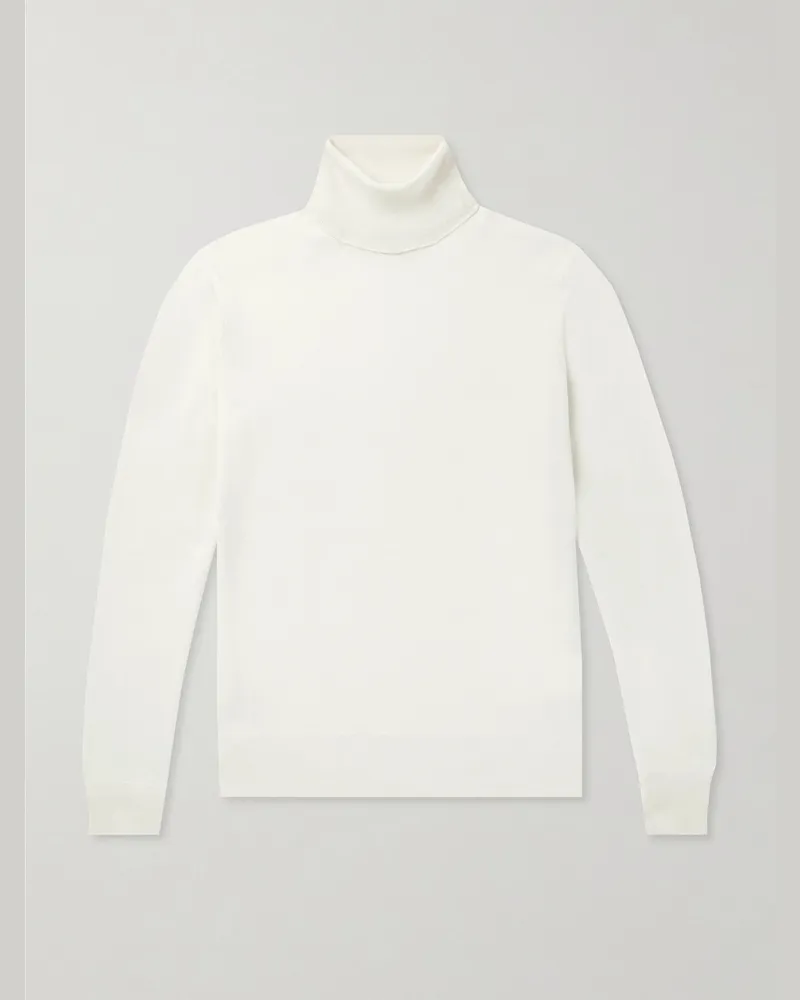 Ralph Lauren Rollkragenpullover aus Kaschmir Neutral