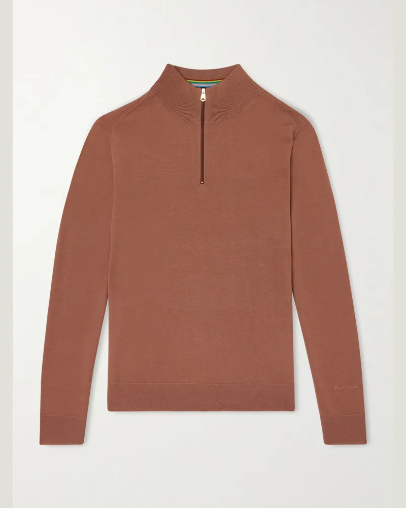 Paul Smith Troyer aus Merinowolle Braun