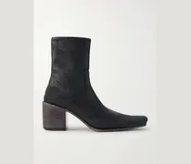 Monsieur Leather Ankle Boots
