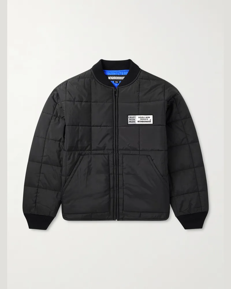 Neighborhood Reversible Padded Shell Jacket Black