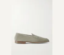 Polperro Pennyloafers aus Veloursleder