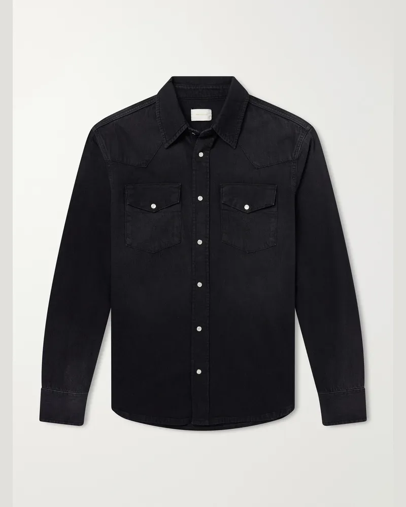 Aimé Leon Dore Denim Shirt Black