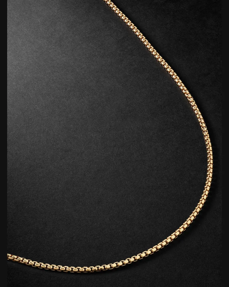David Yurman Gliederkette aus 18 Karat Gold Gold