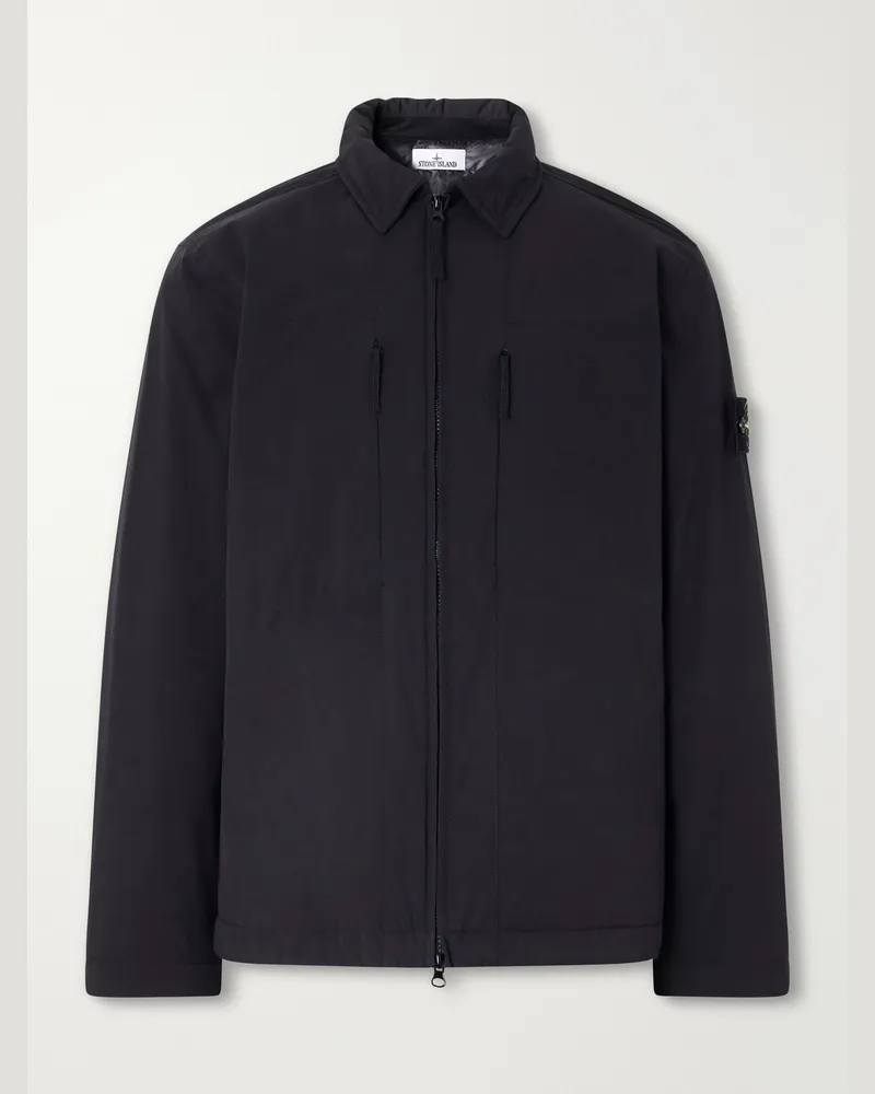 Stone Island Recycled Shell-R_e.dye® Padded Jacket Black