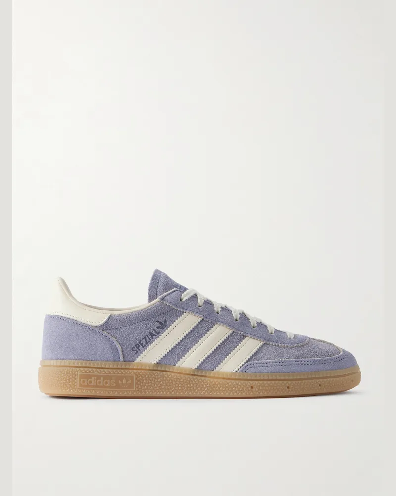 adidas Handball Spezial Sneakers aus Veloursleder mit Lederbesatz Lila