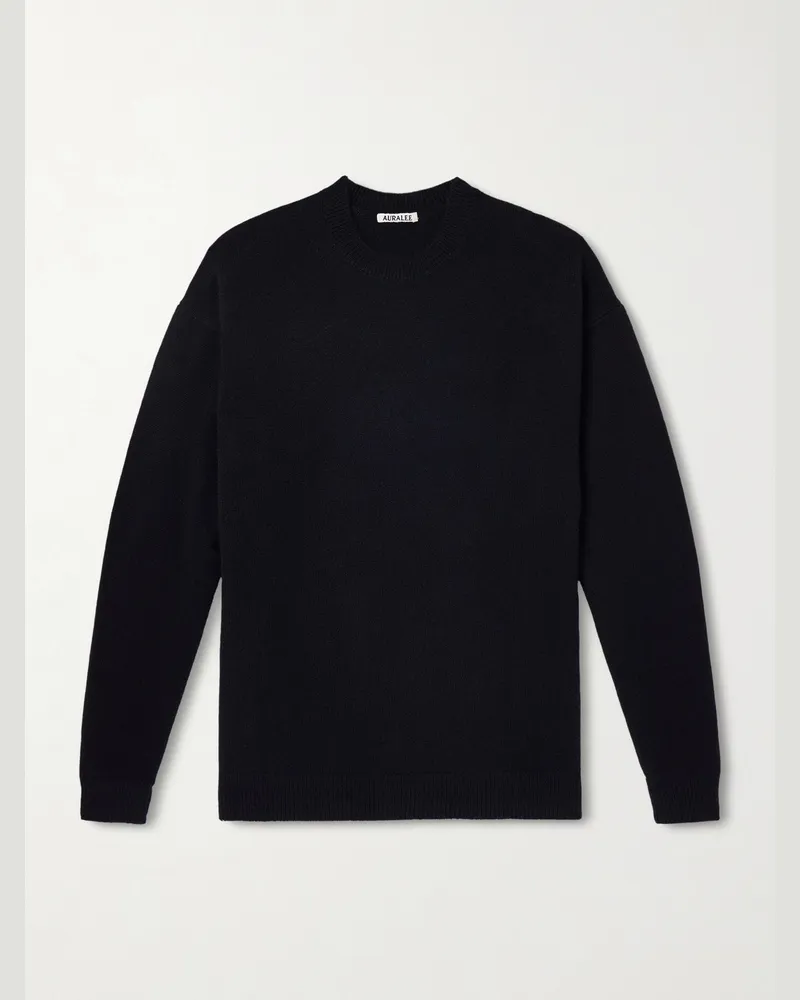 AURALEE Cashmere Sweater Black