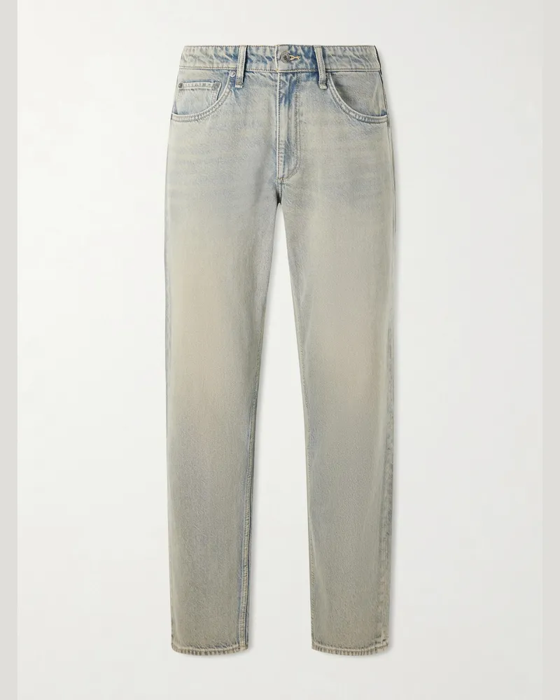 Rag & Bone Fit 4 Straight-Leg Jeans Gray