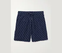 Augusto Cotton-Blend Terry Drawstring Shorts