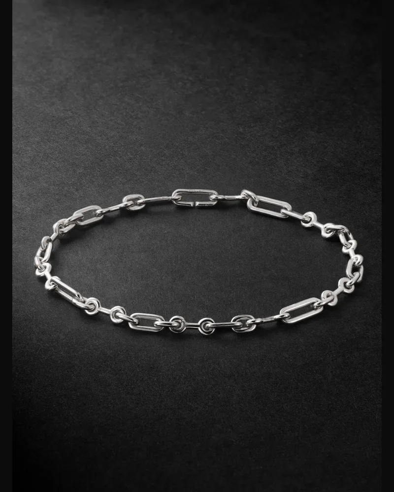 MAOR Pelham Sterling Silver Chain Bracelet Silver