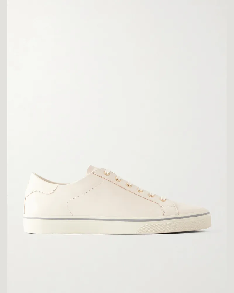 Brunello Cucinelli Leather Sneakers Neutrals