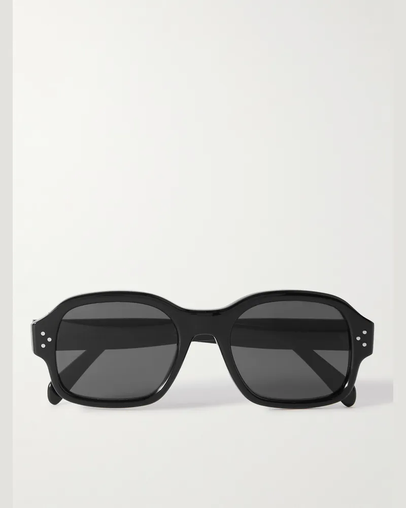 Celine Black Frame 49 D-Frame Acetate Suglasses Black