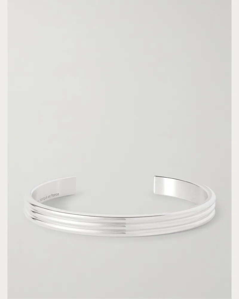 Le Gramme Le 30g Armspange aus recyceltem Sterlingsilber Silber