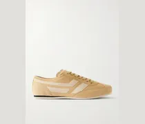 Brook Perforated Suede Sneakers