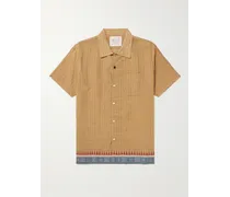 Chintan Hemd aus Baumwoll-Jacquard
