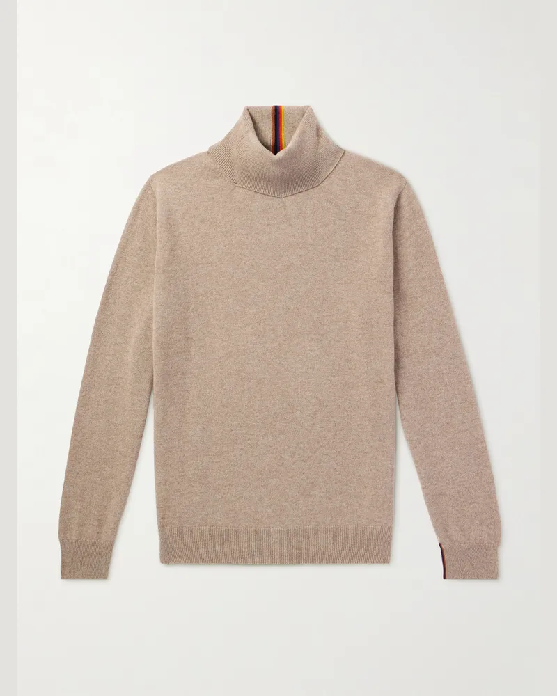 Paul Smith Rollkragenpullover aus Kaschmir Neutral