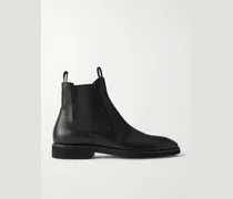 Owen Grained-Leather Chelsea Boots