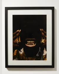 Sonic Editions 2019 A$AP Rocky – Gerahmter Fotodruck, 41 x 51 cm Mehrfarbig