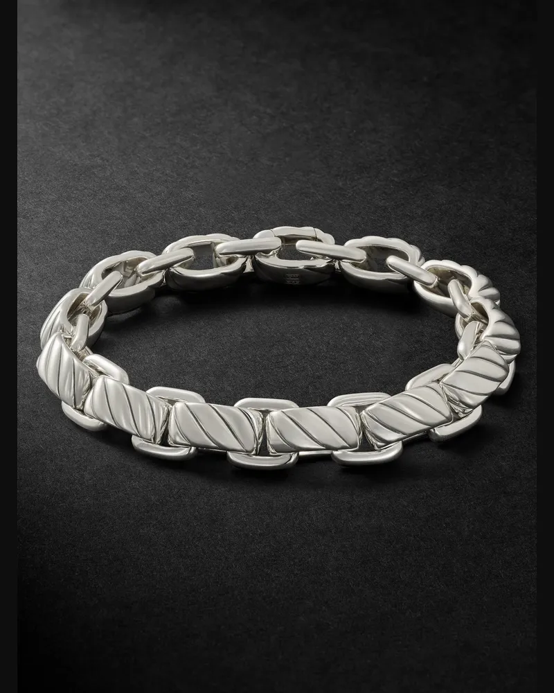 David Yurman Armband aus Sterlingsilber Silber