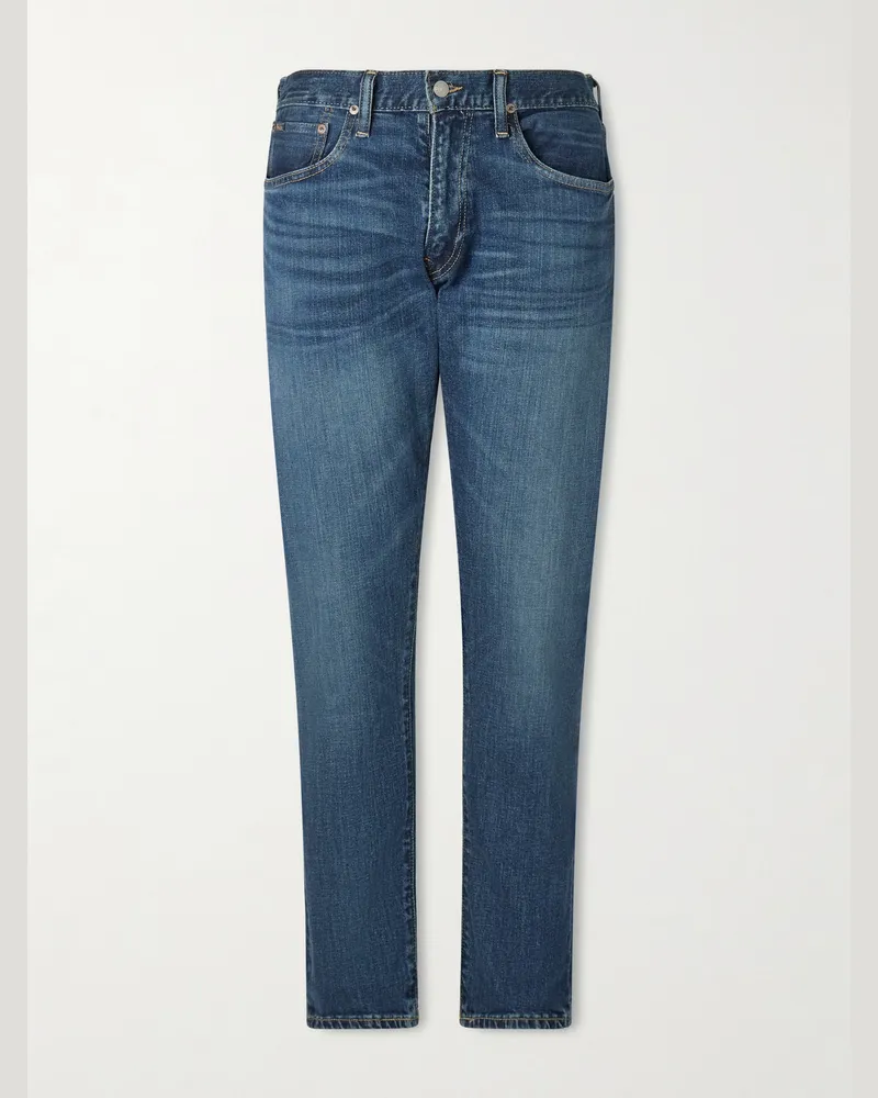 Ralph Lauren Sullivan Slim-Fit Straight-Leg Jeans Blue