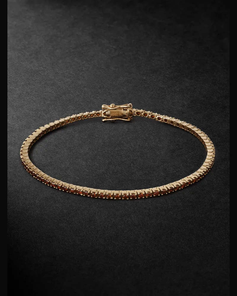 Kolours Spectra Tennisarmband aus Gold mit Diamanten Gold