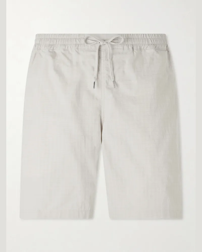 A Kind Of Guise Volta Straight-Leg Cotton-Blend Ripstop Shorts Neutrals