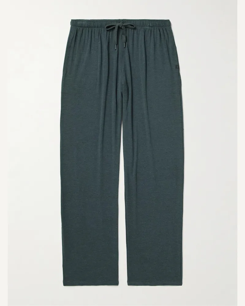 Derek Rose Marlowe Stretch Micro Modal Jersey Pyjama Trousers Gray