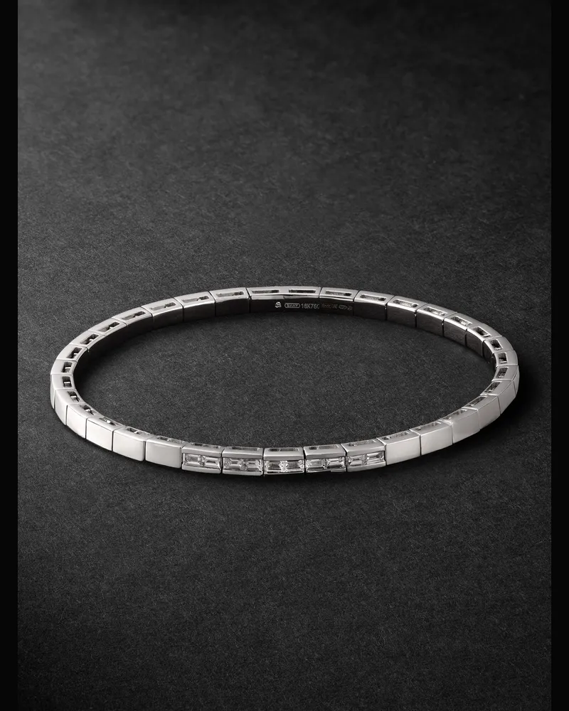 SHAY Armband aus 18 Karat Weißgold mit Diamanten Gold