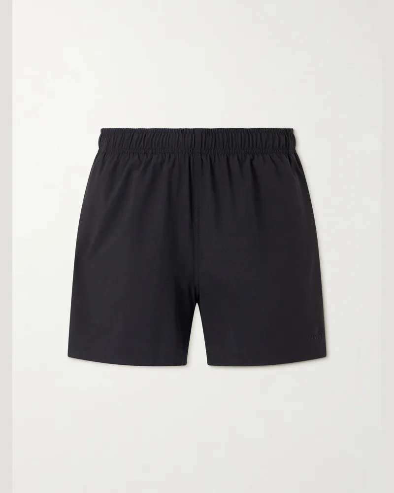 NN 07 Holiday 10039 Straight-Leg Short-Length Recycled-Shell Swim Shorts Black