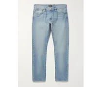 Schmal geschnittene Jeans aus Stretch-Denim