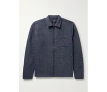 Rude Hemdjacke aus Flanell aus einer gebürsteten, recycelten Baumwollmischung