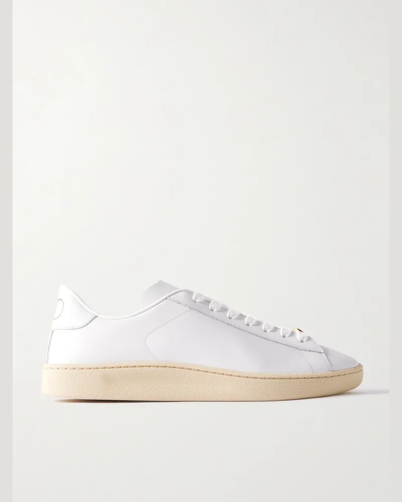 Valentino Garavani Royco Sneakers aus Leder Weiß