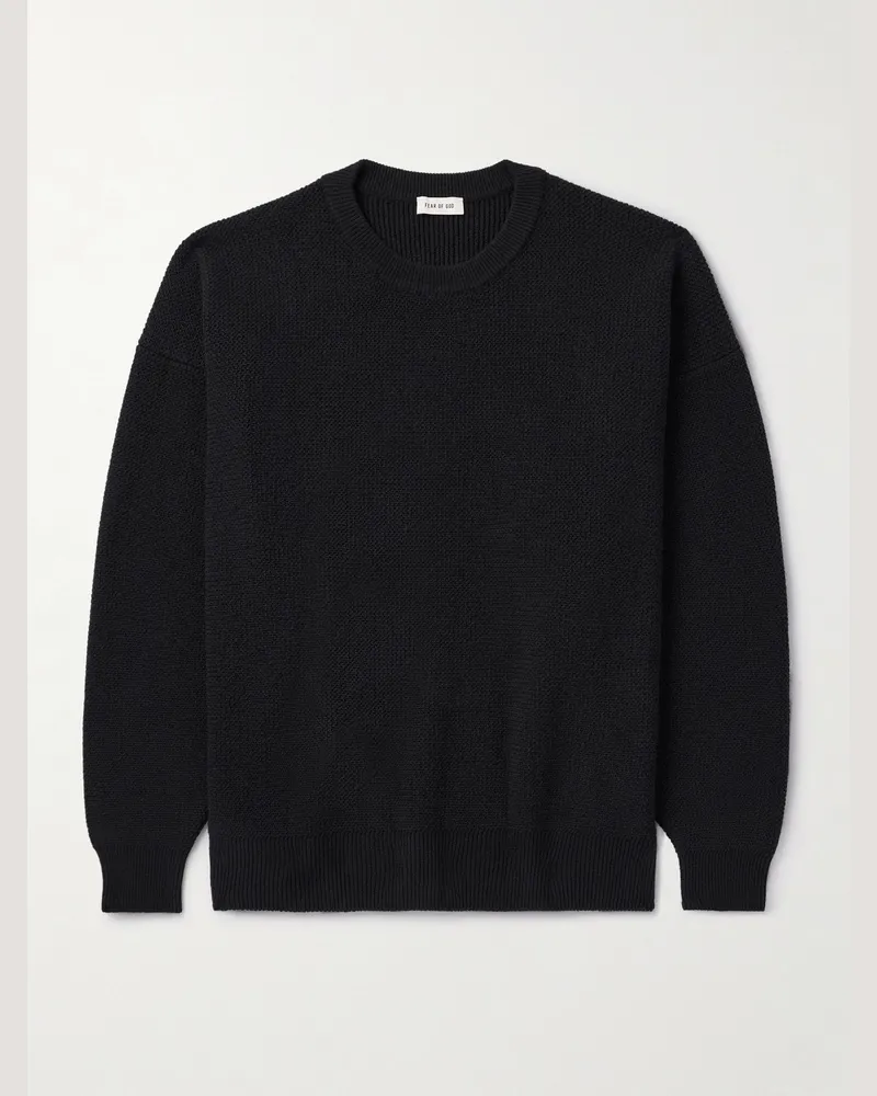 Fear of God Pullover aus Schurwolle Schwarz