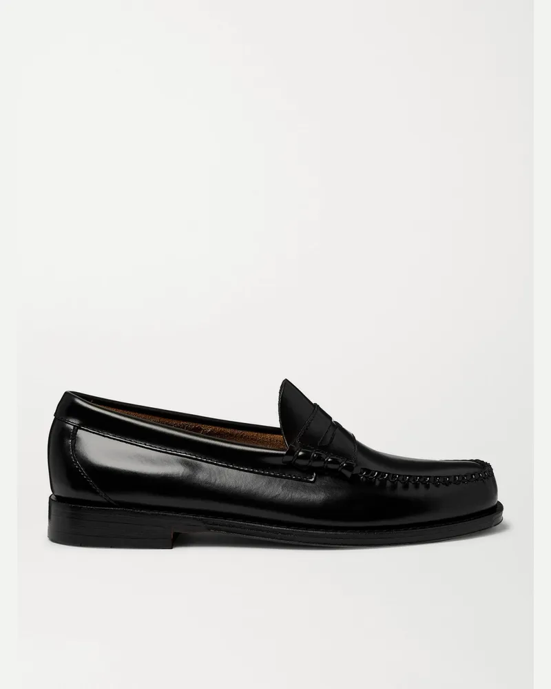 G.H. Bass & Co. Weejuns Heritage Larson Pennyloafers aus Leder Schwarz