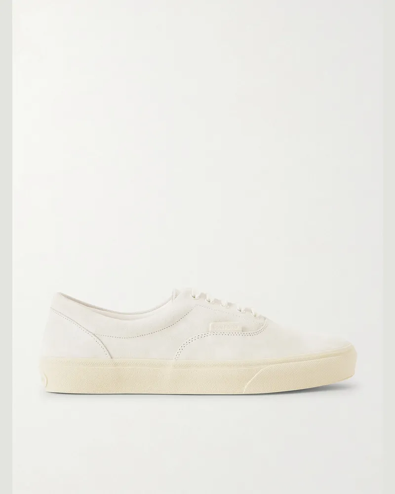 Tom Ford Jude Suede Sneakers Neutrals