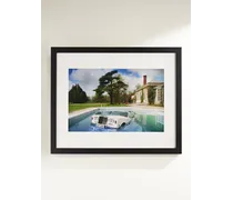 1997 Rolls in the Pool – Gerahmter Fotodruck, 41 x 51 cm