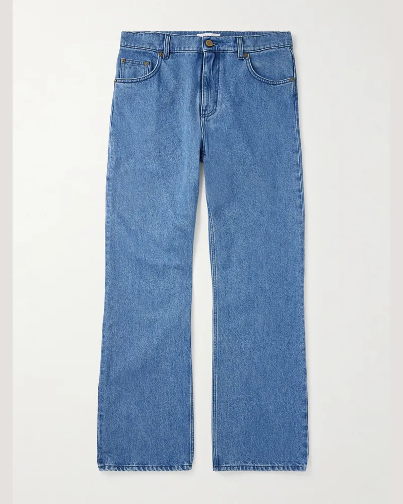 Gabriela Hearst Rey Straight-Leg Jeans Blue