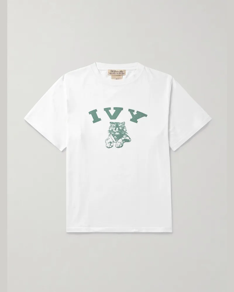 Remi Relief Ivy Printed Cotton-Jersey T-Shirt White